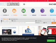 Tablet Screenshot of multilearning.com